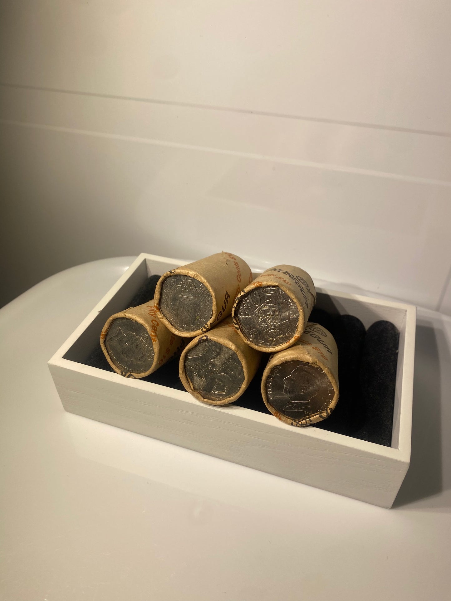 50 cent Coin Rolls