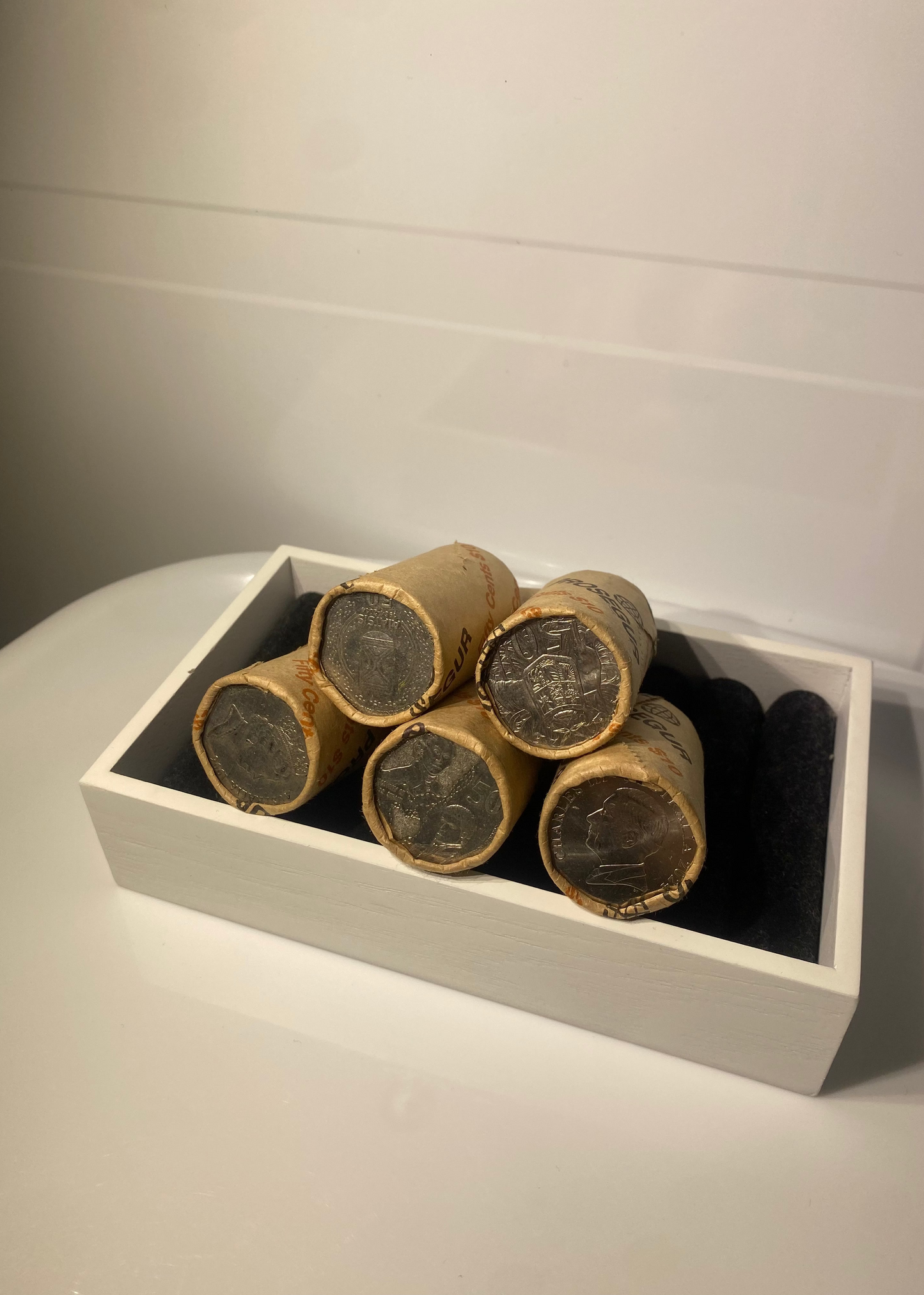 50 cent Coin Rolls