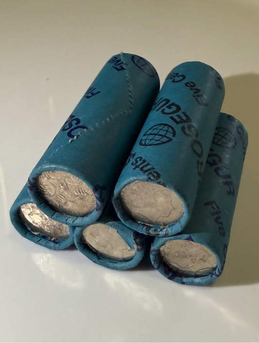 5 cent Coin Rolls