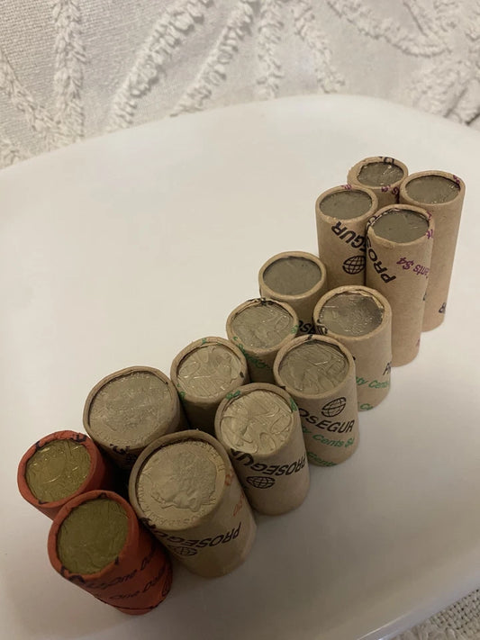 A Mega Bundle of coin rolls